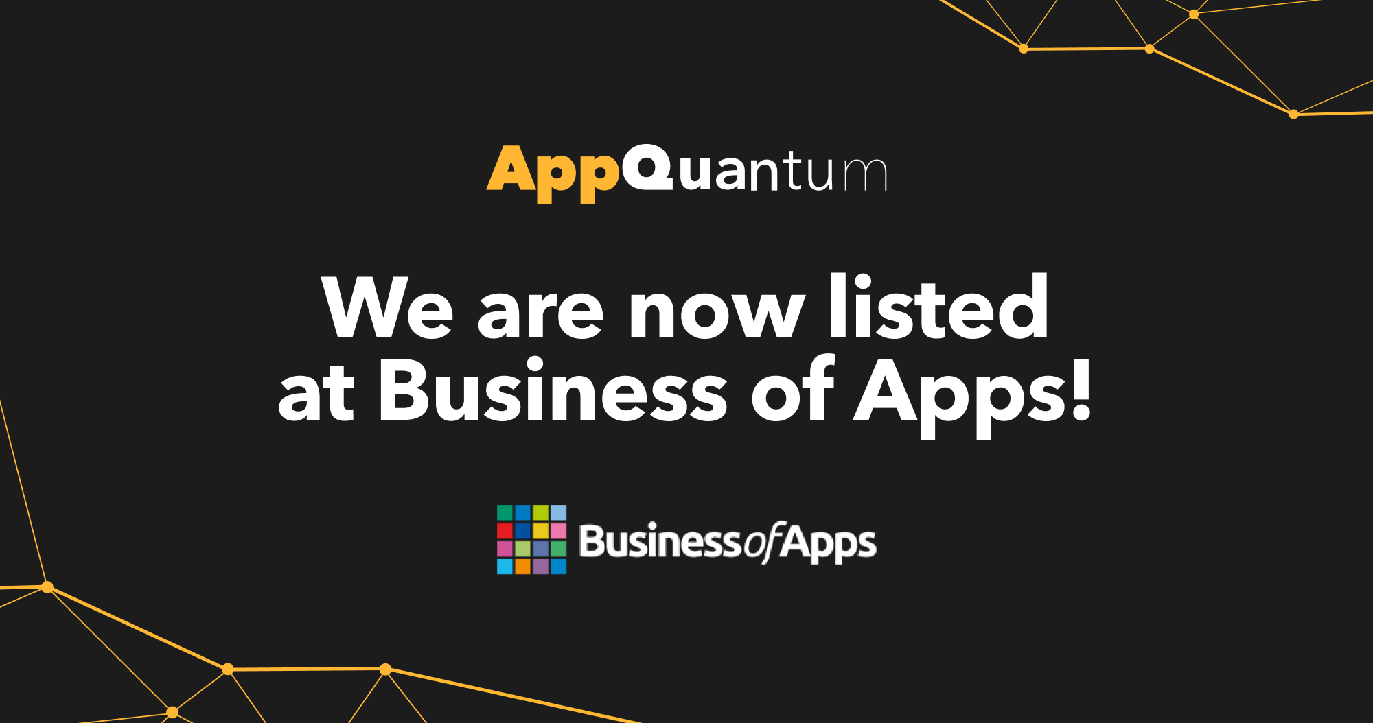 AppQuantum is Now Listed at Business of Apps!
